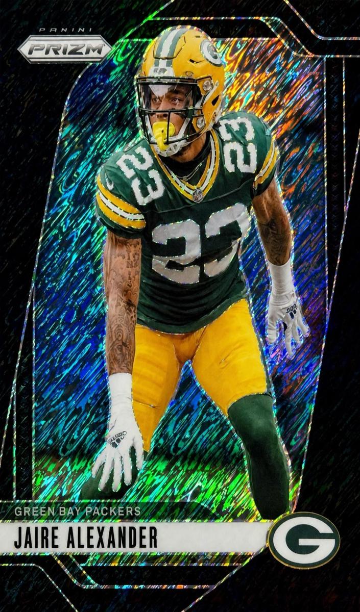 2024 Panini Prizm Football Black Shimmer Jaire Alexander #106