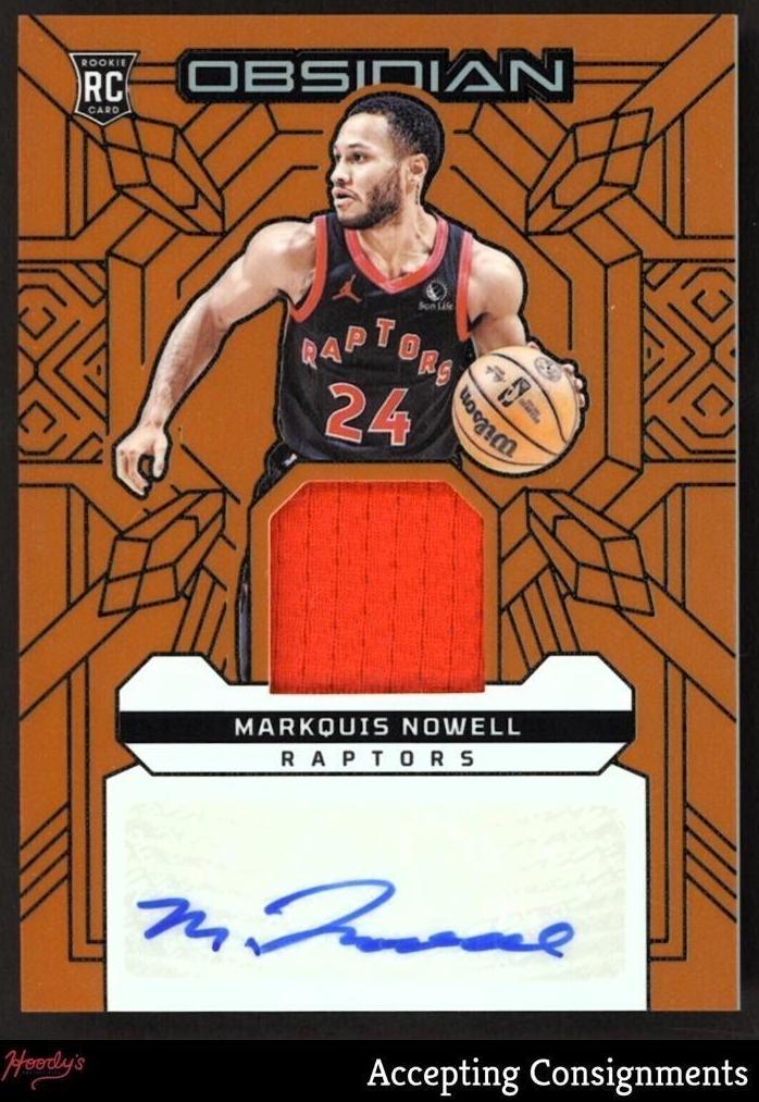 2023 Panini Obsidian Basketball Electric Etch Orange Flood Markquis Nowell #237