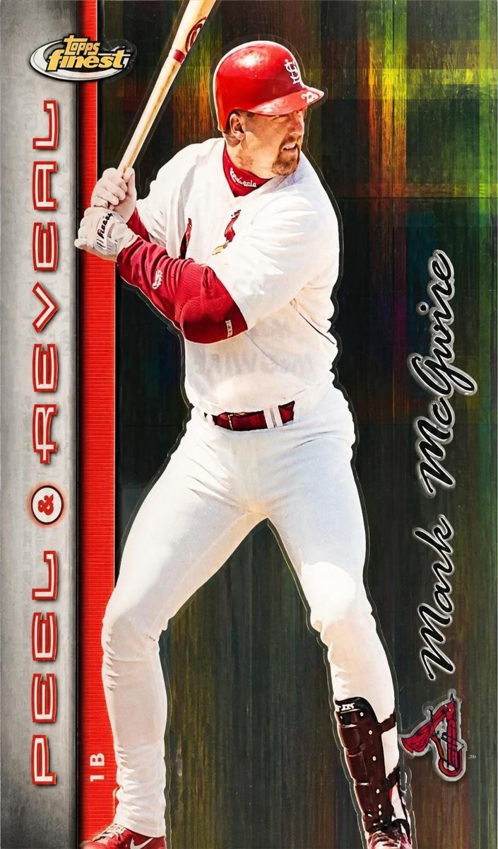 1999 Topps Finest Baseball Hyperplaid Mark McGwire #PR2 PSA 9