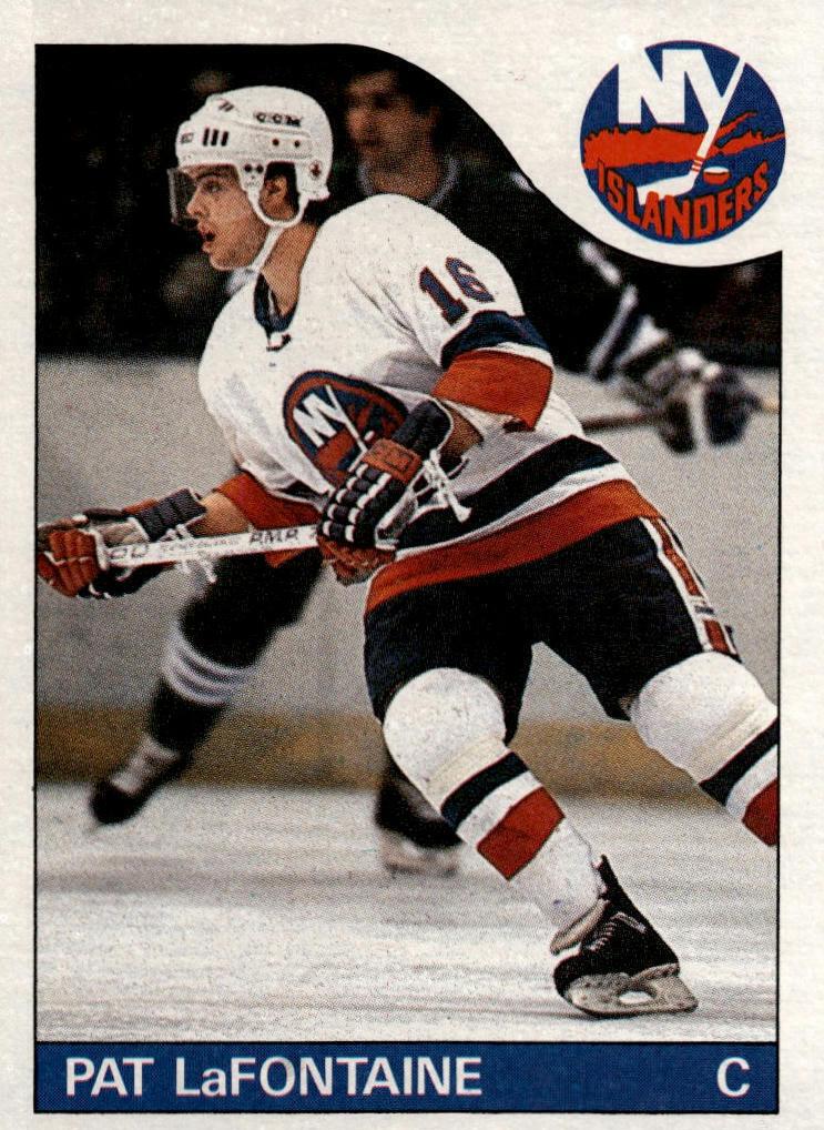 1985 Topps Hockey Pat Lafontaine #137