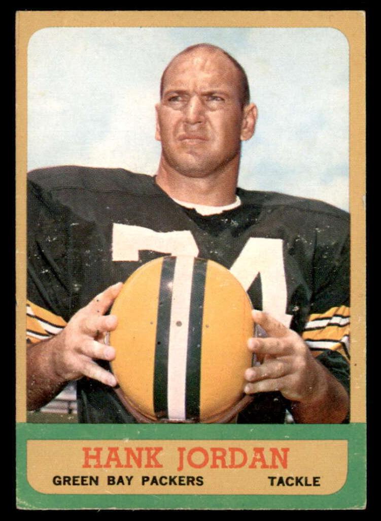 1963 Topps Football Hank Jordan #93
