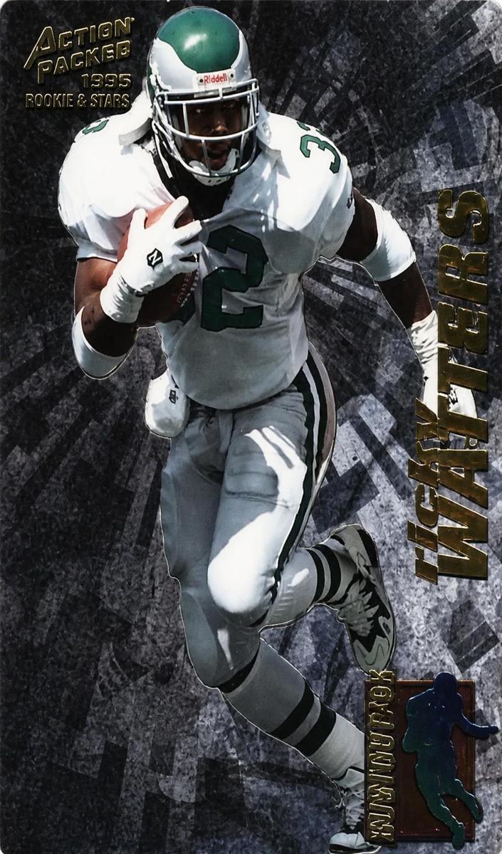 1995 Action Packed Rookies and Stars Football Ricky Watters #9