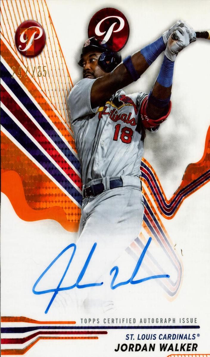2024 Topps Pristine Baseball Orange Pristine Jordan Walker #PA-JWA