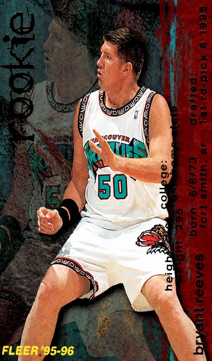 1995 Fleer Basketball Bryant Reeves #305 PSA 9