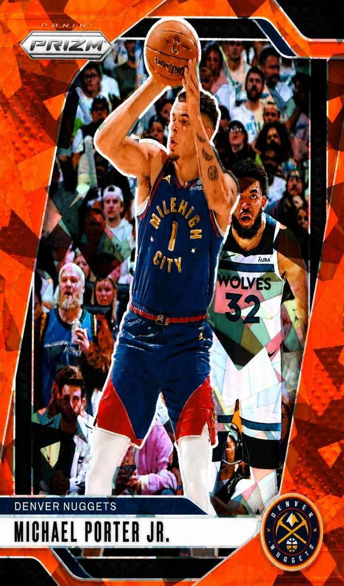 2024 Panini Prizm Basketball Orange Ice Michael Porter Jr. #29