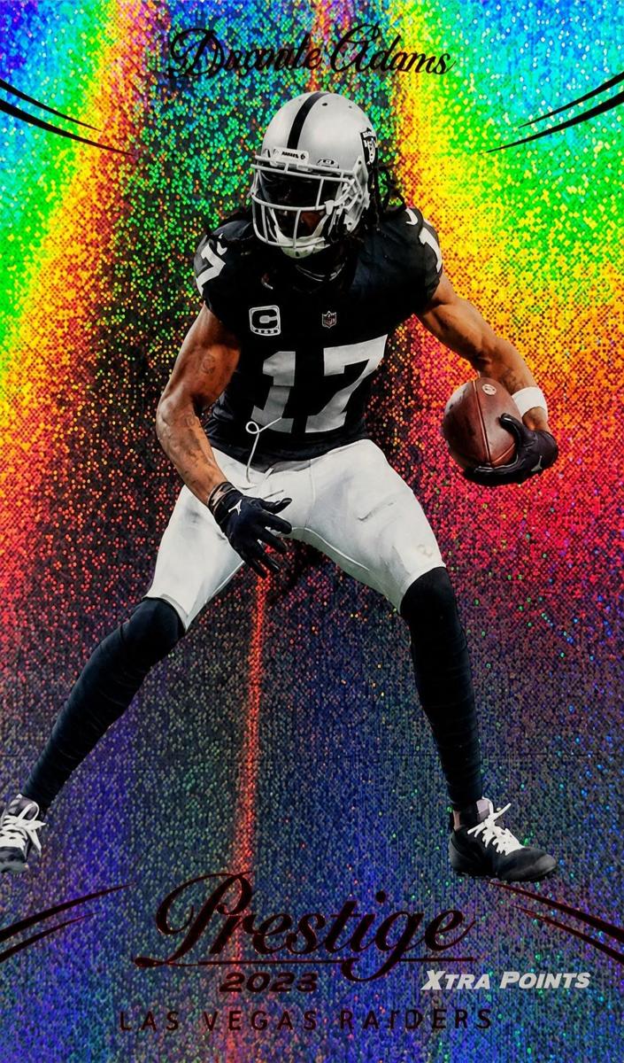 2024 Panini Prestige Football Galaxy Xtra Points Davante Adams #156