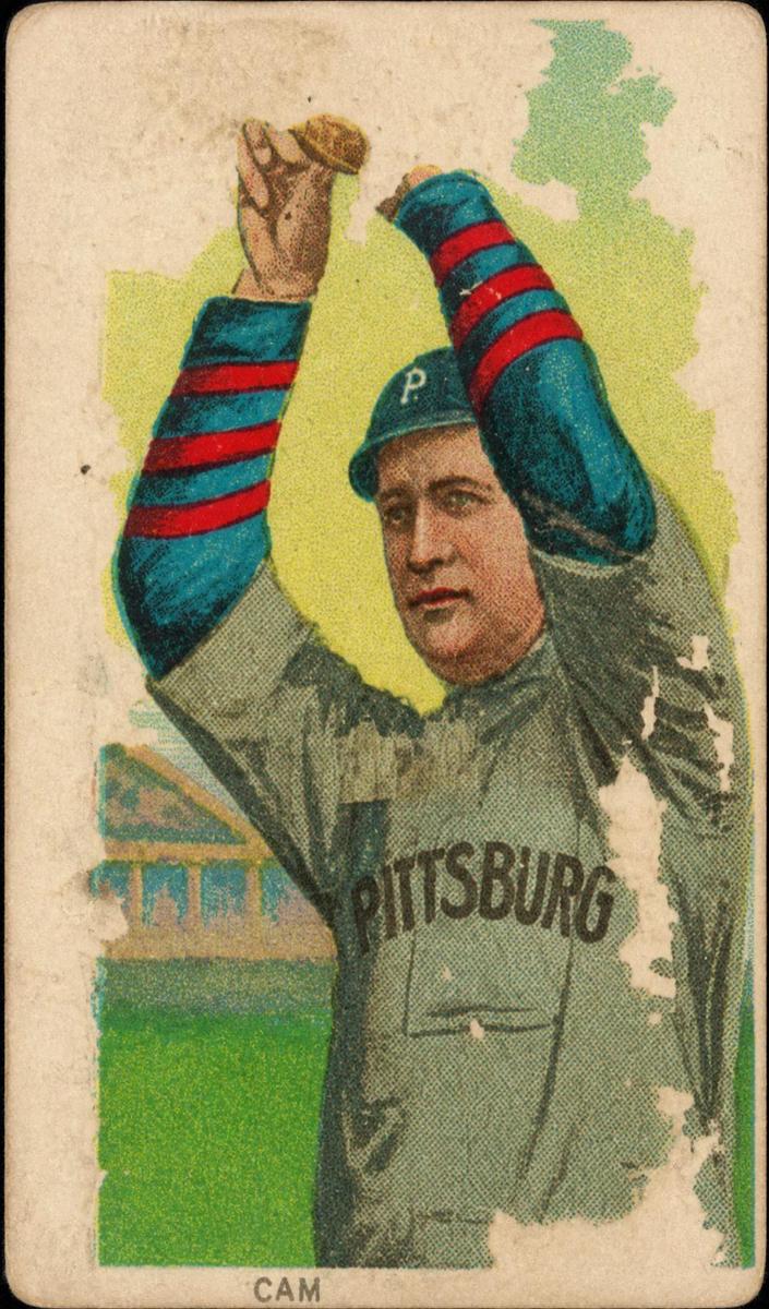 1909-11 T206 Baseball Hands Above Head Howie Camnitz #NNO