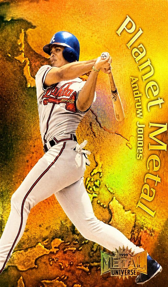 1999 Metal Universe Baseball Andruw Jones #2PM