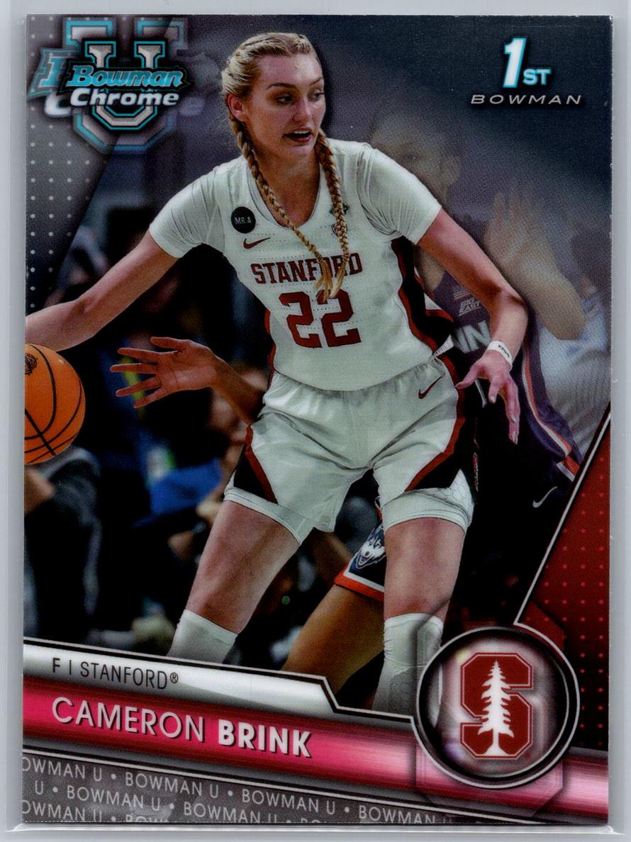 2023 Bowman Chrome University Basketball Cameron Brink #75