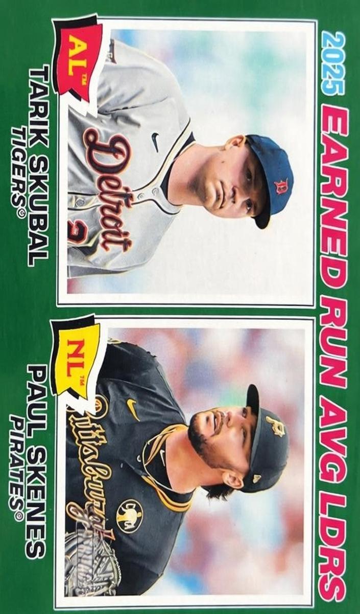 2026 Topps Heritage Baseball Dark Green Bordered Paul Skenes #7