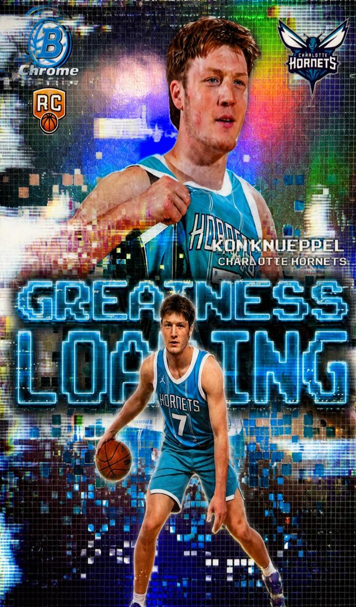 2025 Bowman Basketball Refractor Kon Knueppel #GL-4 PSA 9