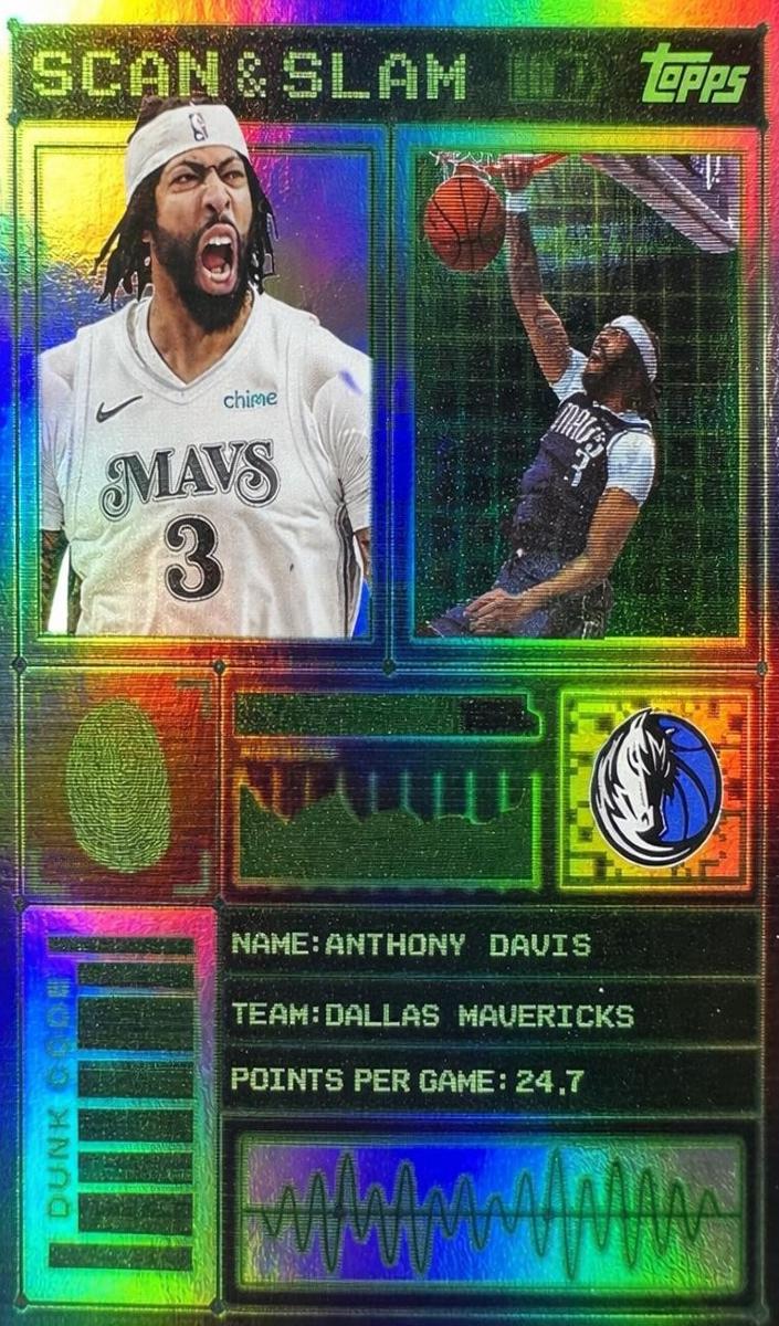 2025 Topps Basketball Anthony Davis #SS-23