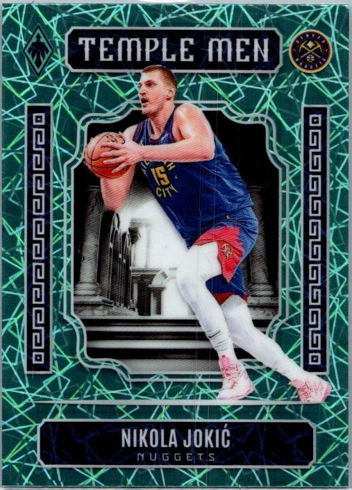 2023 Panini Phoenix Basketball Teal Lazer Nikola Jokic #15 PSA 10