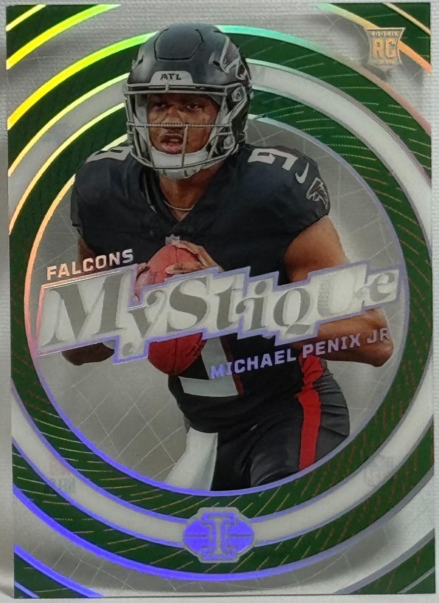 2024 Panini Illusions Football Emerald Michael Penix Jr. #9