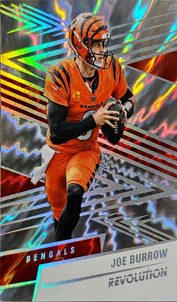 2025 Panini Revolution Football Lightning Joe Burrow #9