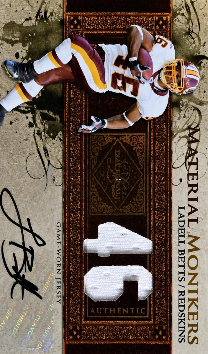 2007 Leaf Limited Football Ladell Betts #MM-24