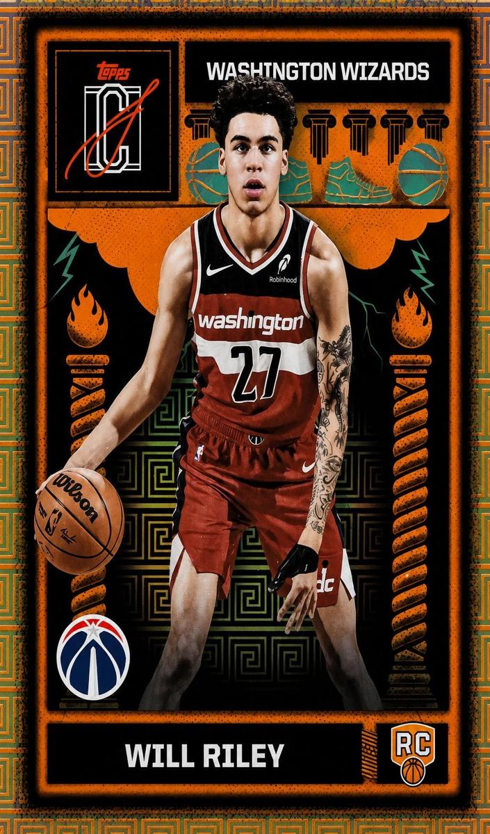 2025 Topps Signature Class Basketball Will Riley #ODY-17
