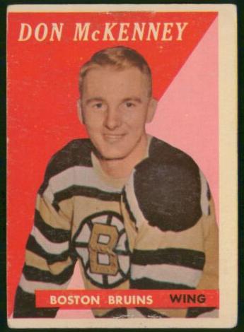 1958 Topps Hockey Don McKenney #62 PSA 6