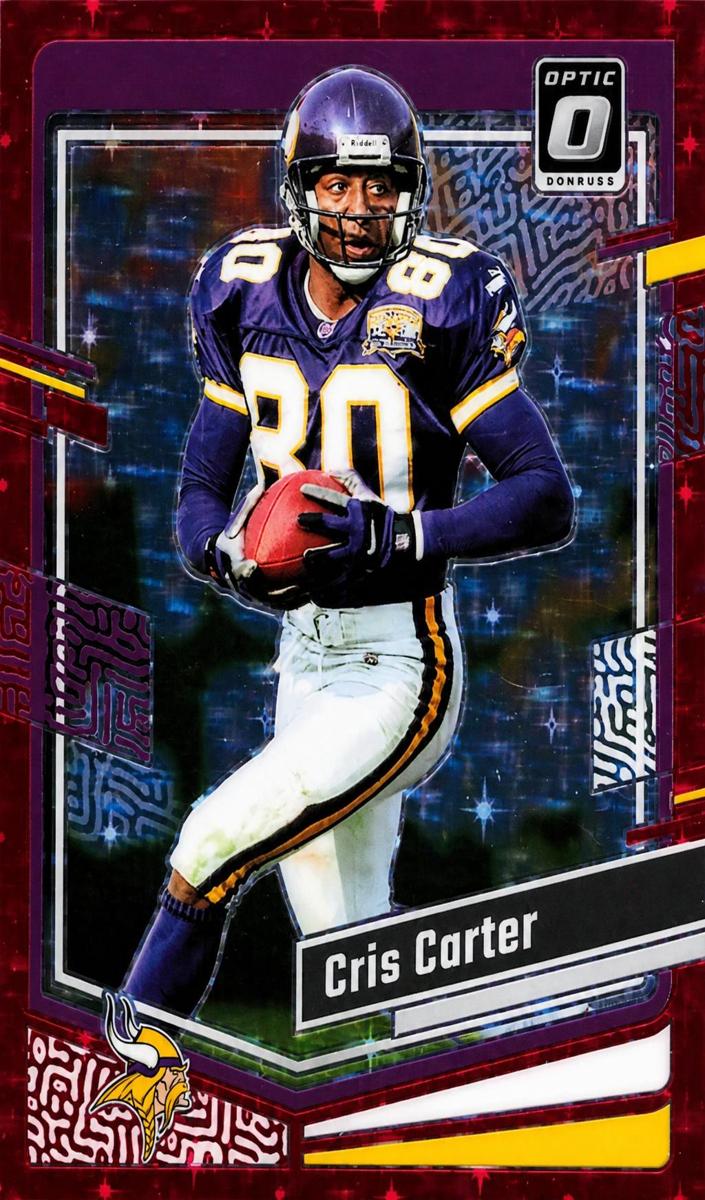 2023 Donruss Optic Football Red Stars Cris Carter #122
