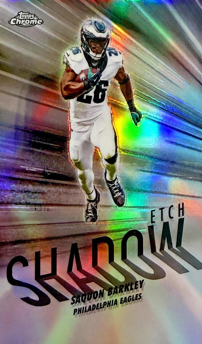2025 Topps Chrome Football Saquon Barkley #SE-14