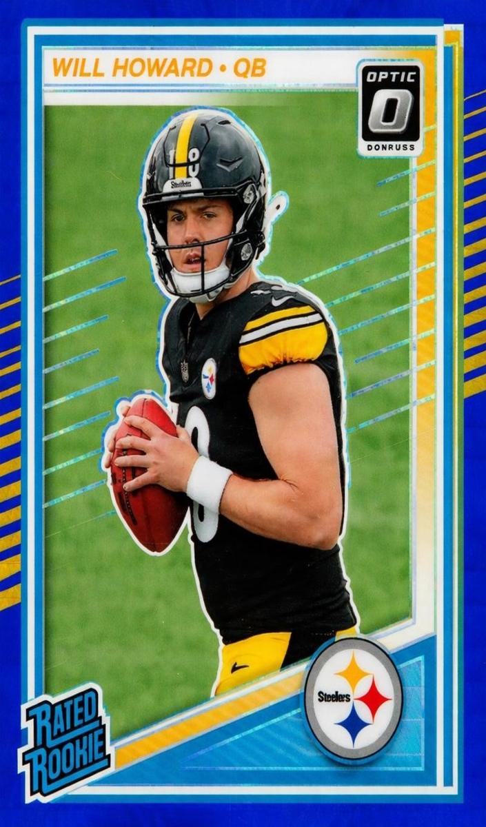 2025 Donruss Optic Football Hyper Blue Will Howard #233