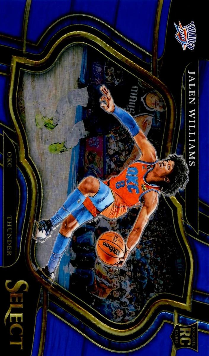 2022 Panini Select Basketball Blue Retail Jalen Williams #282