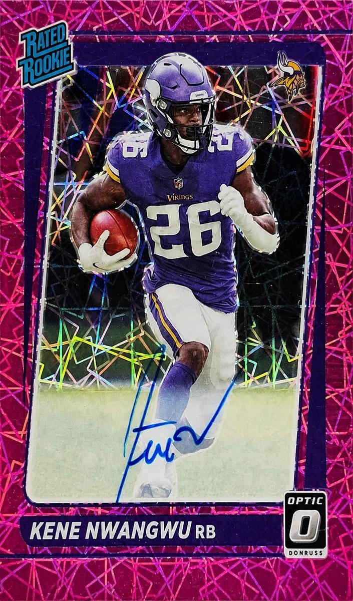 2021 Donruss Optic Football Pink Velocity Kene Nwangwu #233