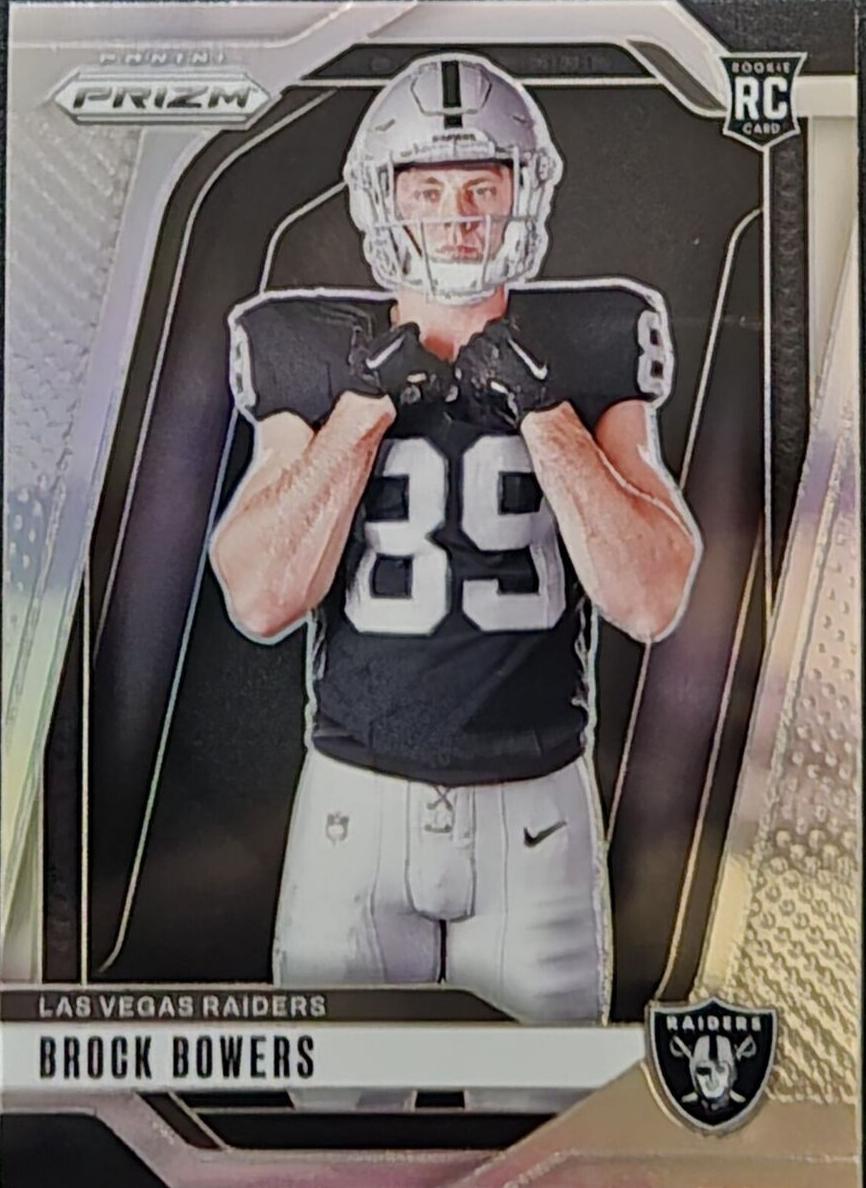 2024 Panini Prizm Football Silver Brock Bowers #9