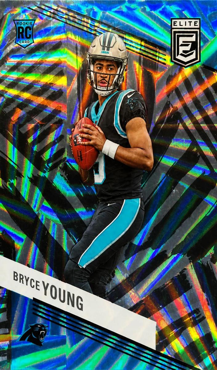2023 Donruss Elite Football Razzle Dazzle Bryce Young #110 PSA 9