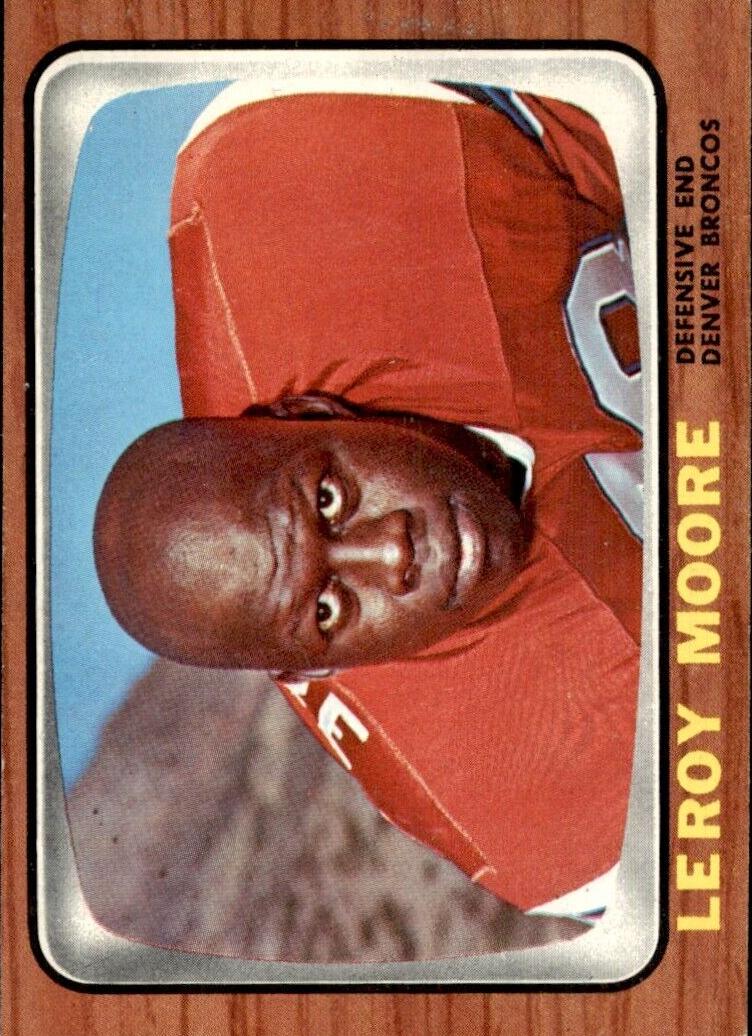 1966 Topps Football Leroy Moore #41 PSA 7.5