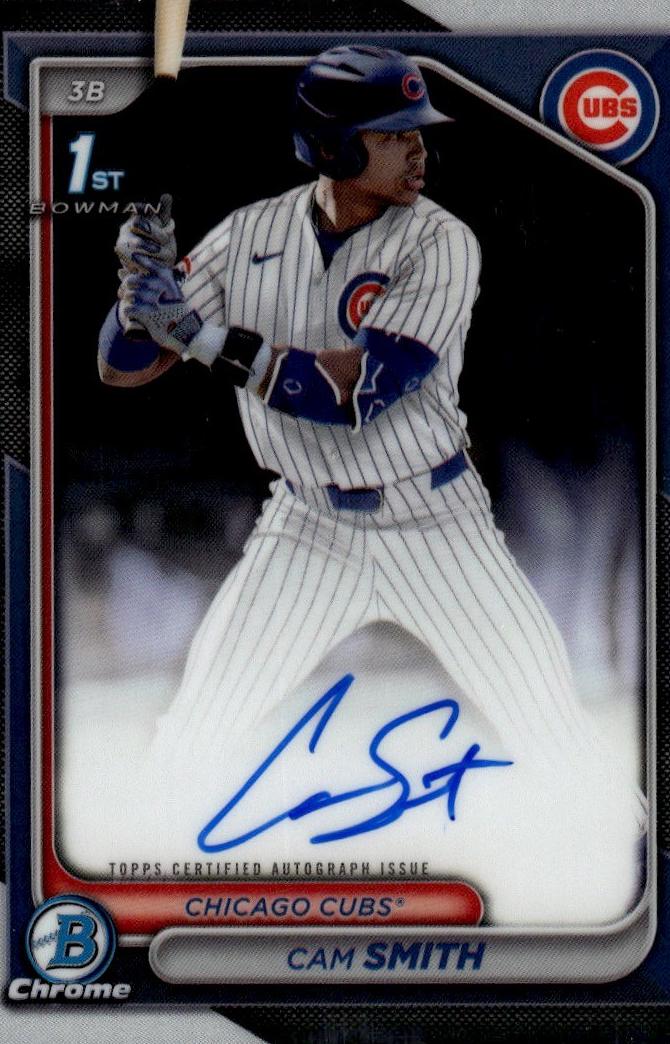 2024 Bowman Draft Chrome Baseball Cam Smith #CPA-CS