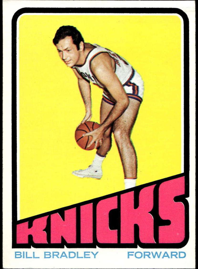 1972 Topps Basketball Bill Bradley #122