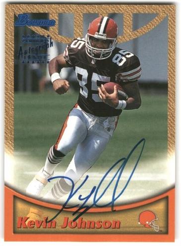 1999 Bowman Football Kevin Johnson #A26