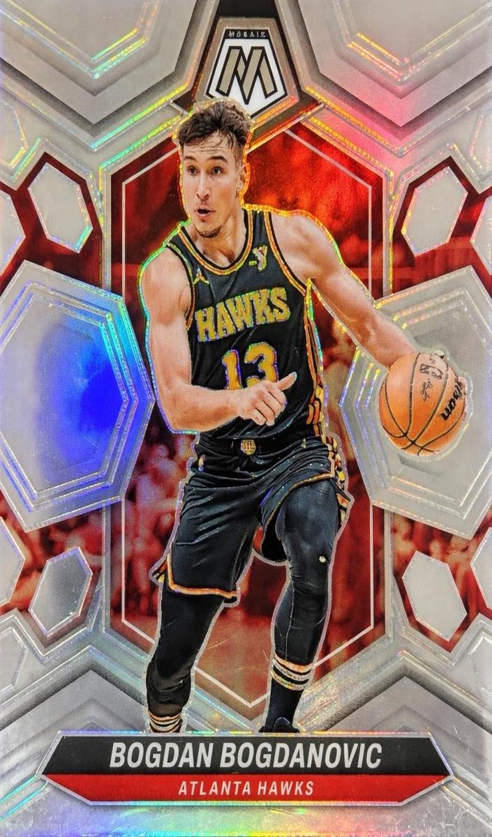 2023 Panini Mosaic Basketball Silver Bogdan Bogdanovic #24