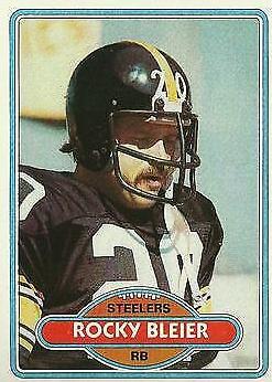 1980 Topps Football Rocky Bleier #61