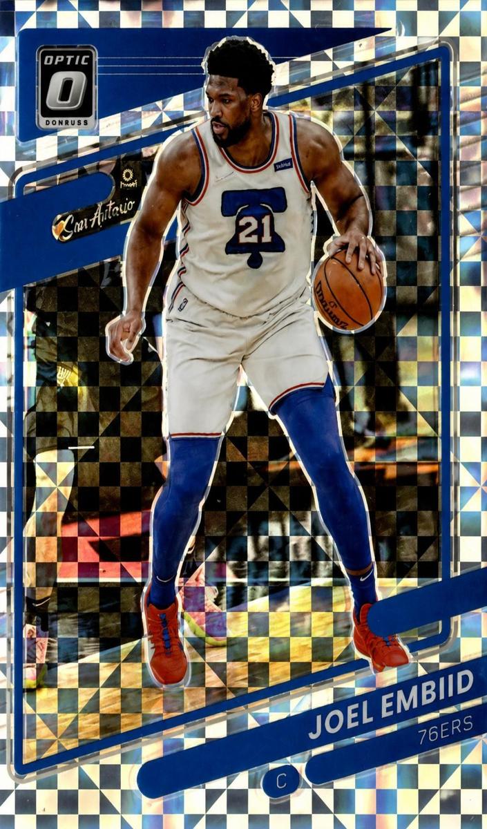 2021 Donruss Optic Basketball Checkerboard Joel Embiid #88