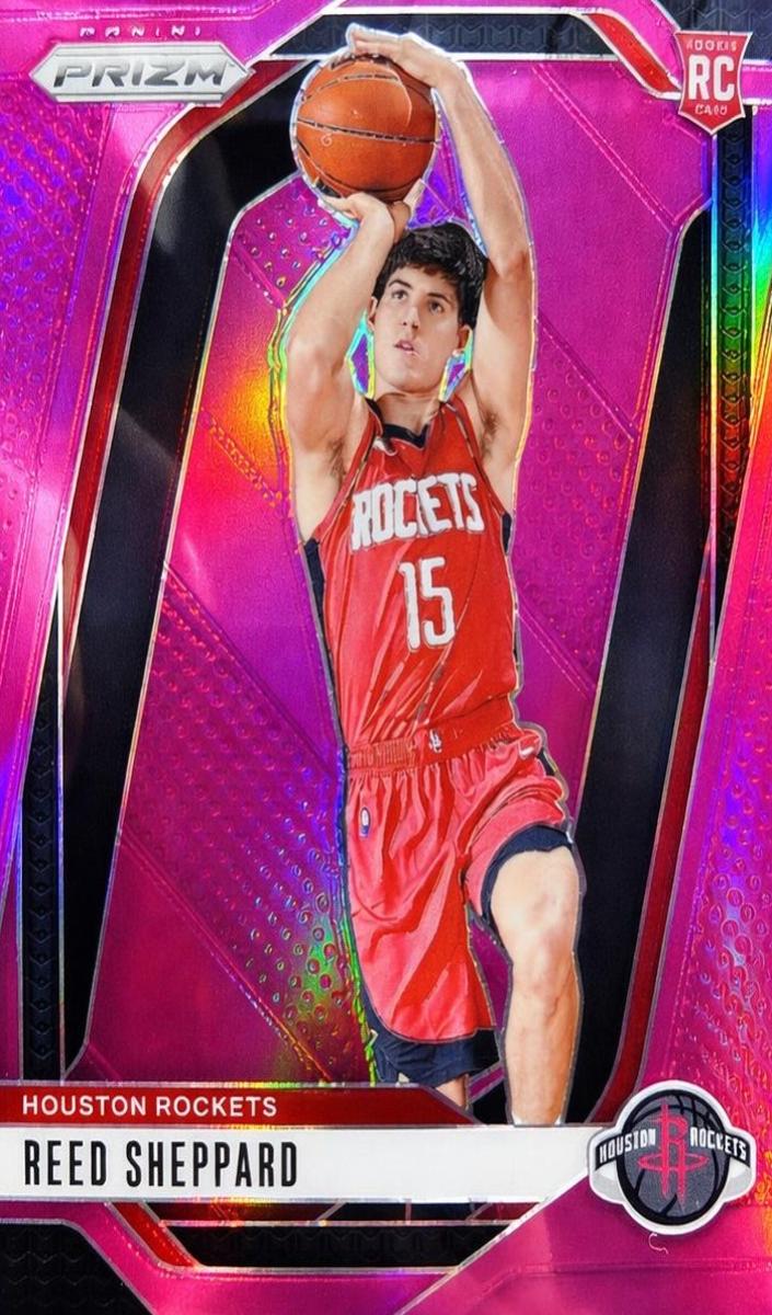 2024 Panini Prizm Basketball Pink Reed Sheppard #268