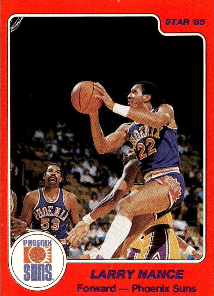 1984 Star Basketball Larry Nance #47 PSA 7