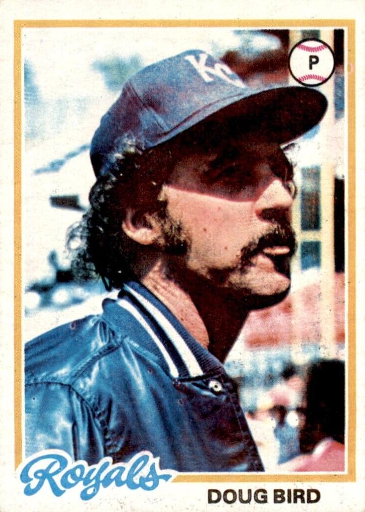 1978 Topps Baseball Doug Bird #183 PSA 9