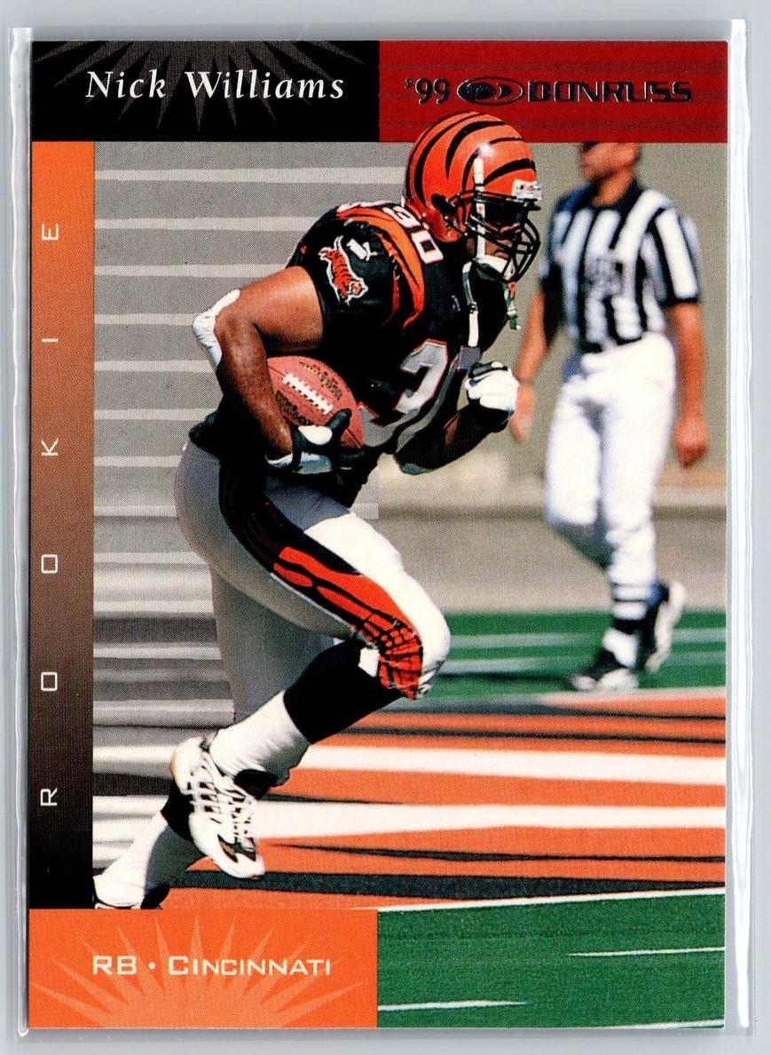 1999 Donruss Football Nick Williams #181