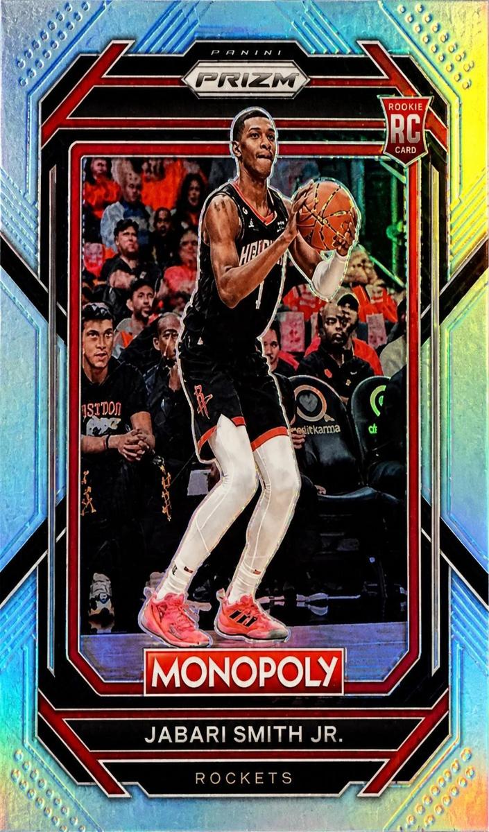 2022 Panini Prizm Monopoly Basketball Light Blue Jabari Smith Jr. #32 PSA 10