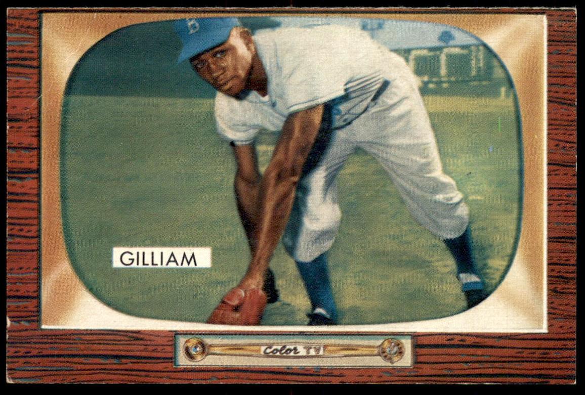 1955 Bowman Baseball James Gilliam #98 PSA 6.5