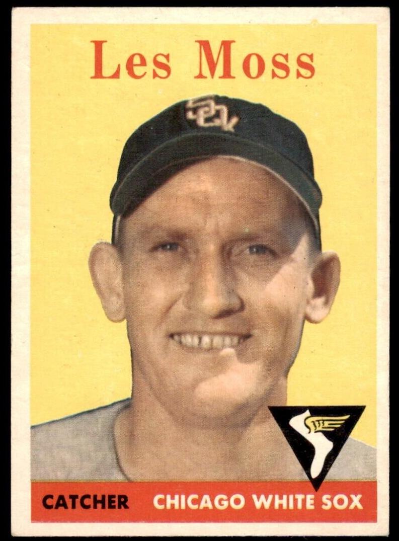 1958 Topps Baseball Les Moss #153