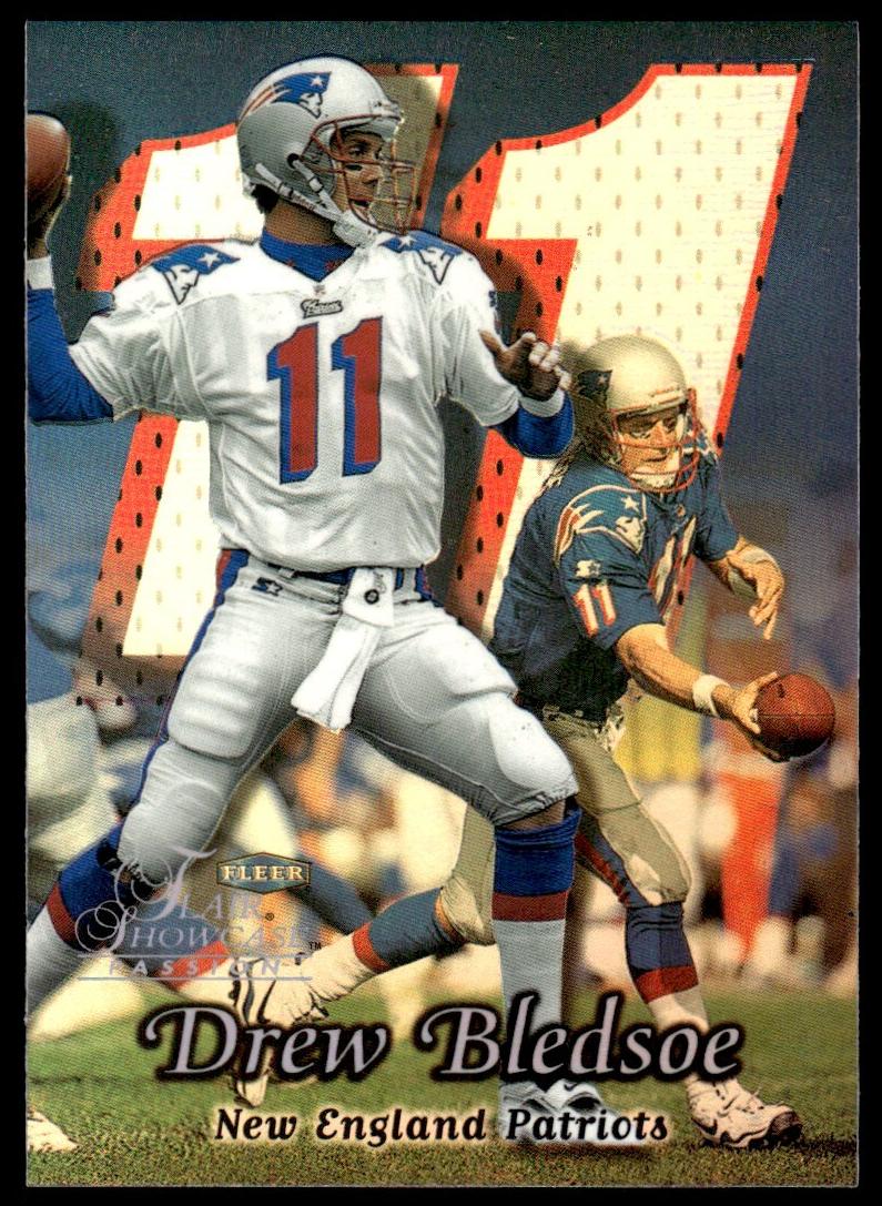 1999 Flair Showcase Football Drew Bledsoe #38