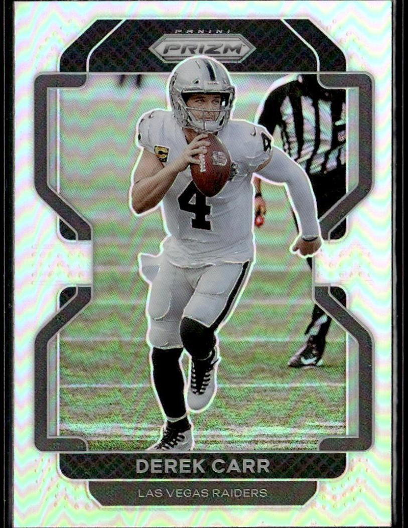 2021 Panini Prizm Football Silver Prizm Derek Carr #179