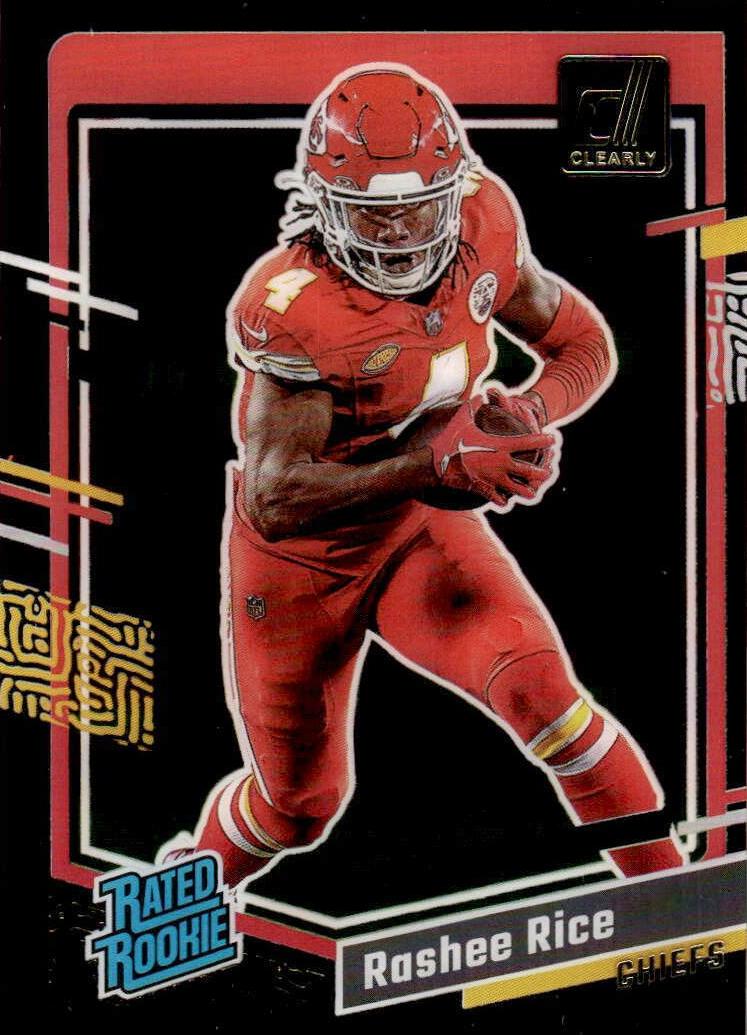 2023 Panini Clearly Donruss Football Rashee Rice #79