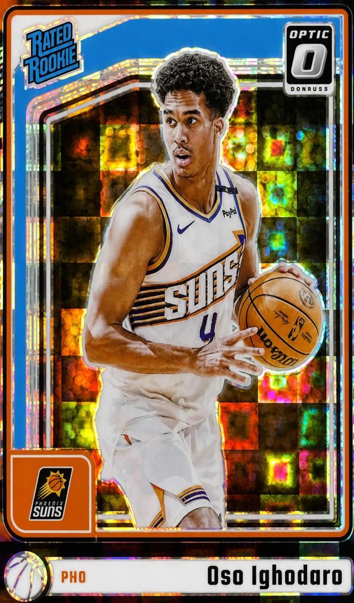 2024 Donruss Optic Basketball Black Pandora Oso Ighodaro #258