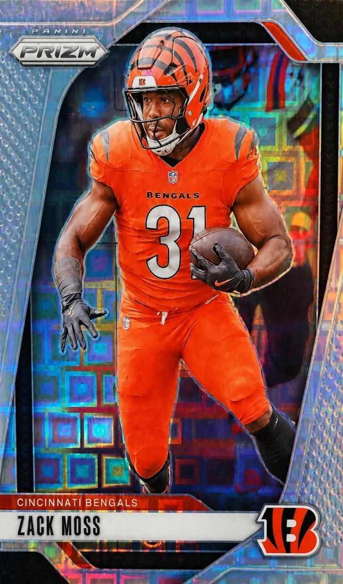 2024 Panini Prizm Football Pandora Zack Moss #56