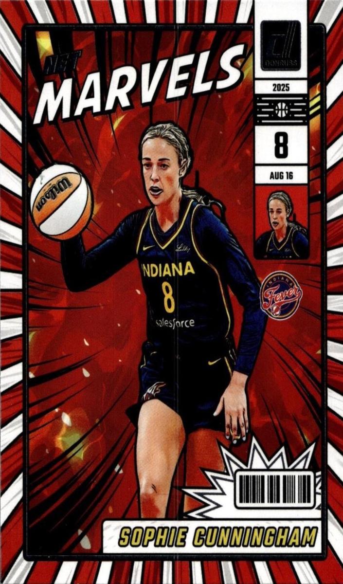2025 Panini Donruss WNBA Basketball Sophie Cunningham #11 PSA 9