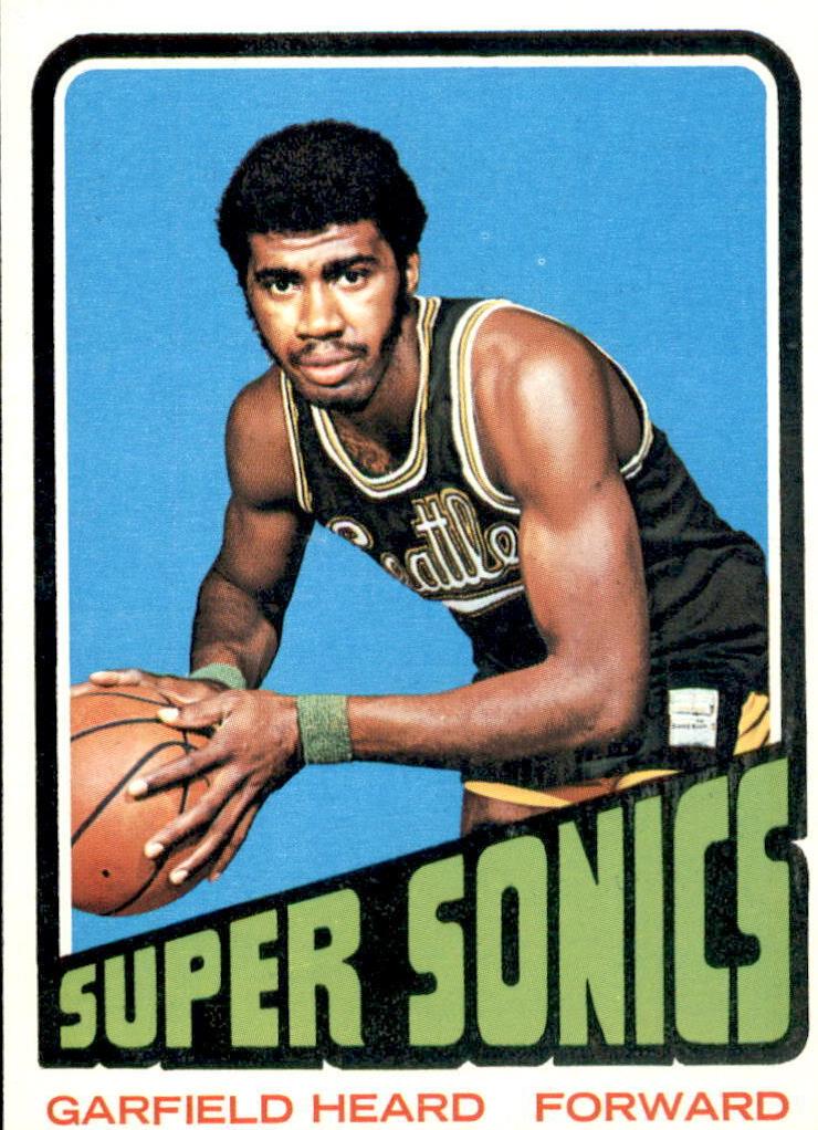 1972 Topps Basketball Garfield Heard #98 PSA 9